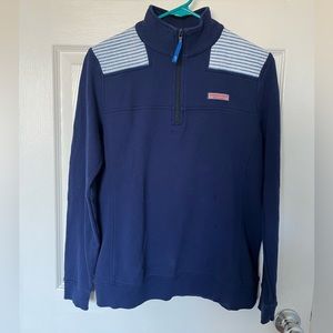 Vineyard Vines stripe shoulder shep shirt